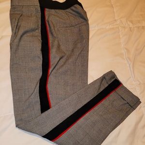 Zara striped trousers